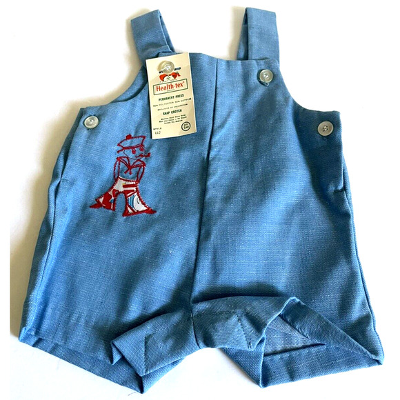 Vtg Health-Tex Cotton Blend 9 Months Jumpsuits & Rompers for Children sty442 NEW